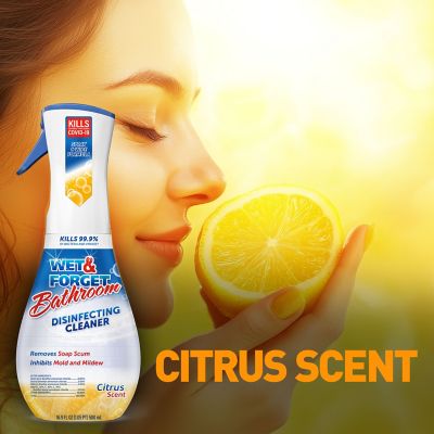Image showing  16.9 oz. Bathroom Disinfecting Cleaner - Citrus Scent