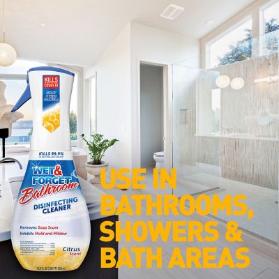 Image showing 8 th Wet & Forget 16.9 oz. Bathroom Disinfecting Cleaner - Citrus Scent