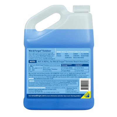 Image showing  128 oz. Outdoor Concentrate Moss, Mold, Mildew and Algae Stain Remover