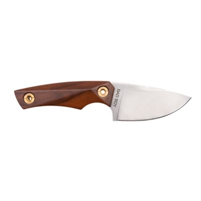 Image showing  3 in. BAD BOY Fixed Blade Knife, Walnut