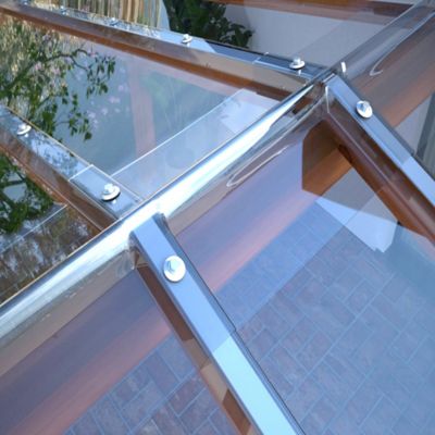 Image showing  Polycarbonate Ridge Cap, Clear