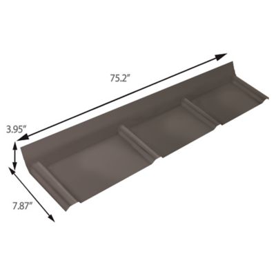 Image showing  Polycarbonate Wall Connector, Bronze