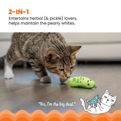 Image showing  Veggie Kicker Cat Toy, Multi 2 pk.