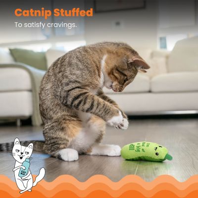 Image showing  Veggie Kicker Cat Toy, Multi 2 pk.