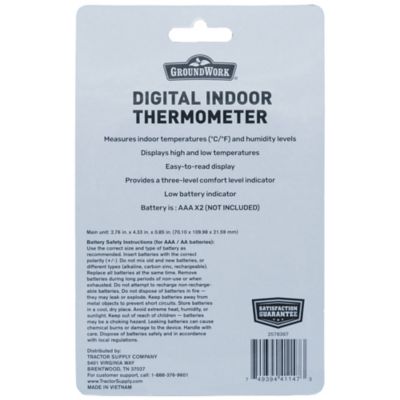 Image showing  Digital Indoor Thermometer