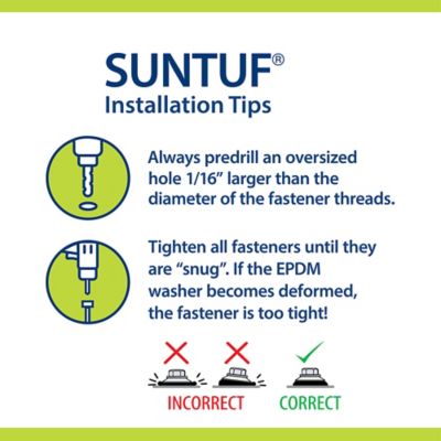 Image showing 5 th SUNTUF .032in. Clear 26x120in. Polycarbonate Roof Panel