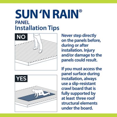 Image showing  .032in. White 26 x 120in. Corrugated PVC Panel