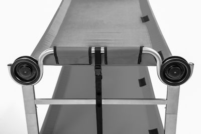 Image showing 5 th Disc-O-Bed Kid-O-Bunk Portable Cot System, Gray