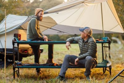 Image showing 7 th Disc-O-Bed 2-Person Large Portable Cot System, 82 in. x 32.5 in. x 36 in., Green