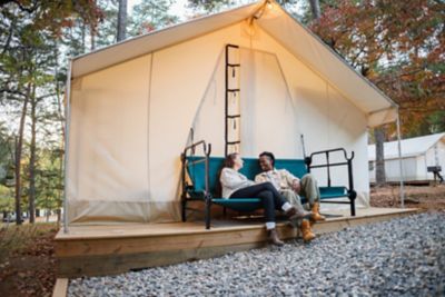 Image showing 9 th Disc-O-Bed 2-Person Large Portable Cot System, 82 in. x 32.5 in. x 36 in., Green