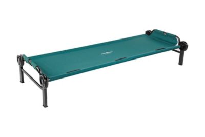 Image showing  1-Person Large Single Portable Cot, 82 in. x 32.5 in. x 15.5 in., Green