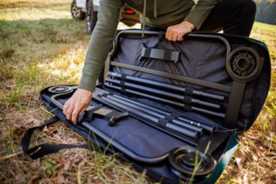 Image showing 7 th Disc-O-Bed 1-Person Large Single Portable Cot, 82 in. x 32.5 in. x 15.5 in., Green