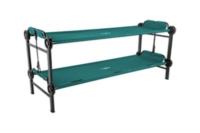 Image showing 8 th Disc-O-Bed 1-Person Large Single Portable Cot, 82 in. x 32.5 in. x 15.5 in., Green