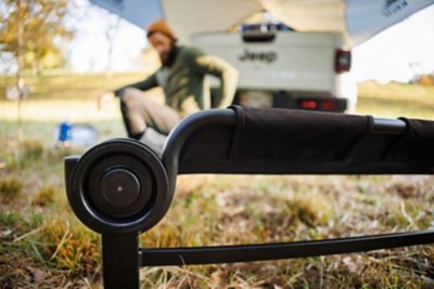 Image showing  1-Person XL Single Portable Cot, 82 in. x 39.5 in. x 16 in., Black