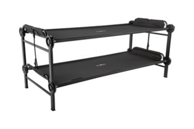 Image showing 6 th Disc-O-Bed 1-Person XL Single Portable Cot, 82 in. x 39.5 in. x 16 in., Black