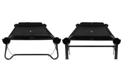 Image showing  2XL Disc-O-Bed Portable Cot System, Black