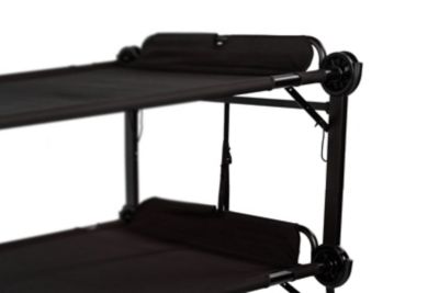 Image showing 9 th Disc-O-Bed 2XL Disc-O-Bed Portable Cot System, Black