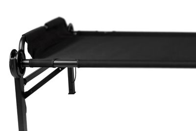 Image showing 7 th Disc-O-Bed 2XL Single Portable Cot, Black