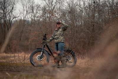 Image showing 6 th Rambo Krusader 3.0 E-Bike, OD Green, 20Ah