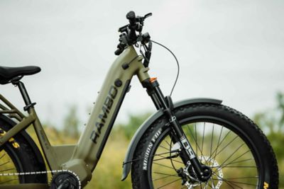 Image showing 7 th Rambo Rebel 2.0 E-Bike, OD Green, 20Ah