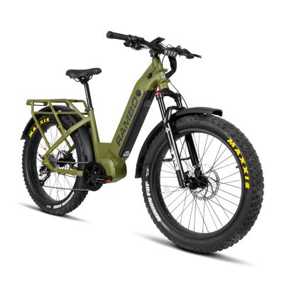 Image showing  Rebel 2.0 E-Bike, OD Green, 15Ah