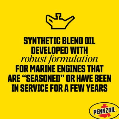 Image showing  1 gal. Marine XLF Extended Life Formula Engine Oil