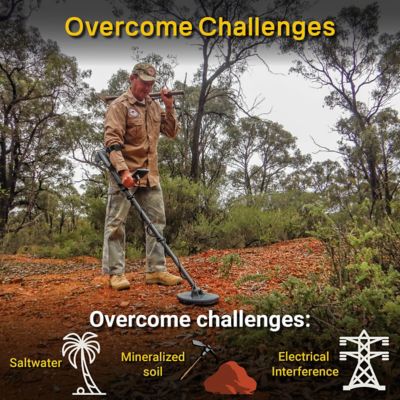 Image showing 8 th Garrett Axiom Lite Metal Detector