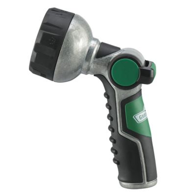 Image showing  5-Pattern Metal Thumb Control Hose Nozzle