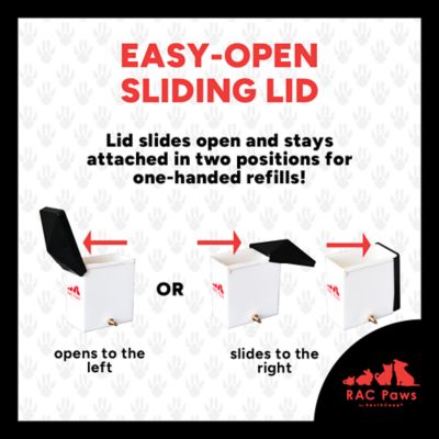 Image showing  64 oz. Drinker With Brass Nozzle for Small Animals