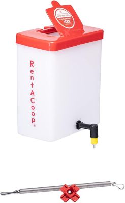 Image showing  64 oz. Versatile Drinker - Chick Nozzle & Horizontal Nipple