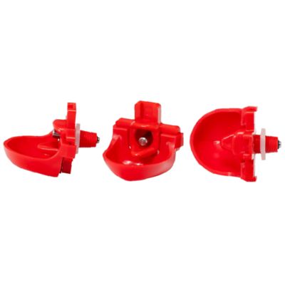 RentACoop DIY Horizontal Nipples + Installation Piece, 50-Pack