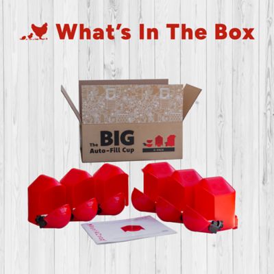 Image showing 7 th RentACoop DIY Large Auto-Fill Cup with Inserts and Cup Covers