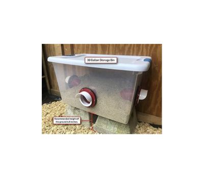 Image showing  DIY Large Port Feeder Kit with Hole Saw, 6 pk.