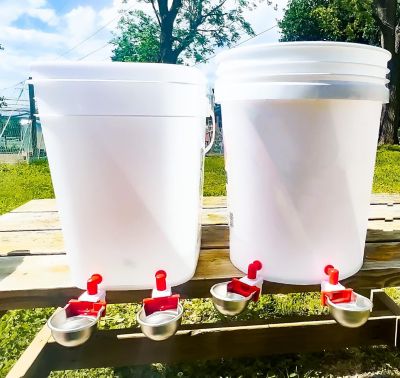 Image showing  DIY Metal Autofill Cups with Cage Clips, 2 pk.