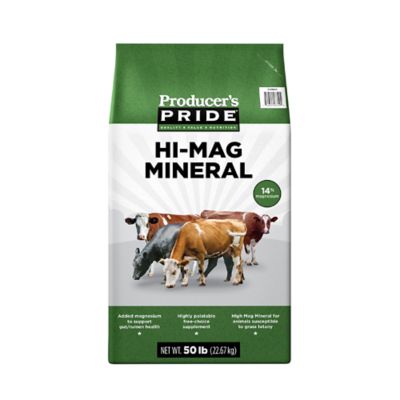 Producer's Pride Hi-Mag Mineral Supplement, 50 lb.