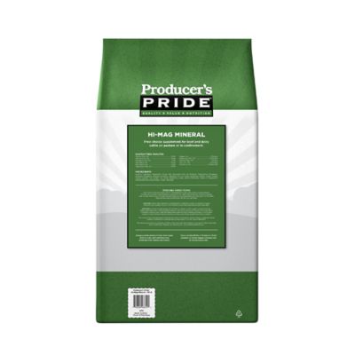 Image showing 1 th Producer's Pride Hi-Mag Mineral Cattle Supplement, 50 lb.