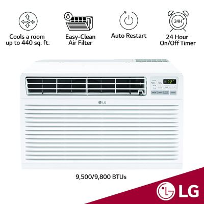 Image showing  9,500/9,800 BTU 230V Through-the-Wall Air Conditioner with Remote Control