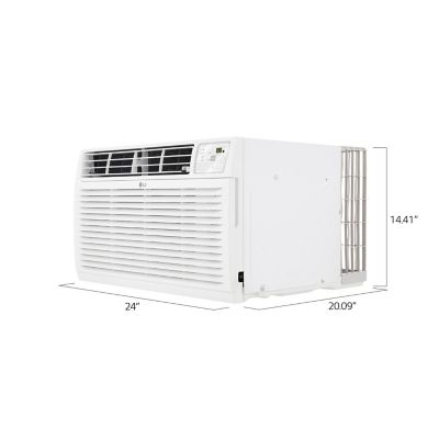 Image showing 9 th LG 8,000 BTU 115V Through-the-Wall Air Conditioner with Remote Control