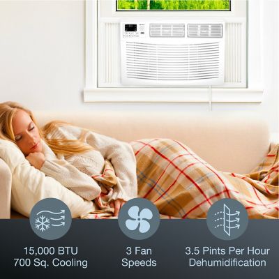 Image showing 2 th Amana 15,000 BTU 115 V Window-Mounted Air Conditioner with Remote Control