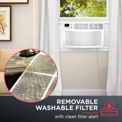 Image showing 4 th Amana 15,000 BTU 115 V Window-Mounted Air Conditioner with Remote Control