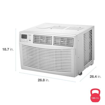 Image showing  230 V Window Air Conditioner with Remote Control, 1,500 sq. ft., 24,000 BTU