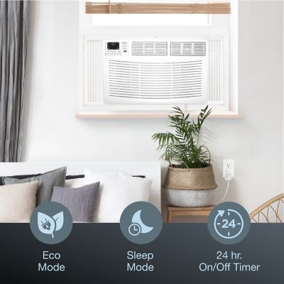 Image showing  230 V Window Air Conditioner with Remote Control, 1,500 sq. ft., 24,000 BTU