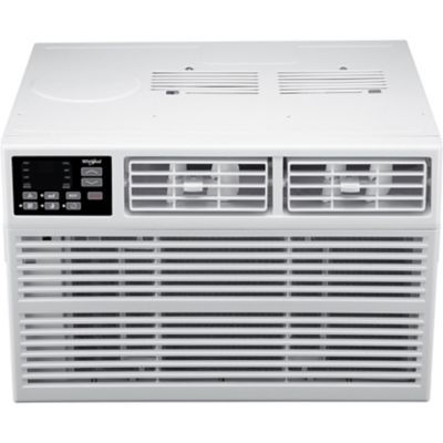 Whirlpool 24,000 BTU 230V Window-Mounted Air Conditioner with Remote Control, WHAW242CW