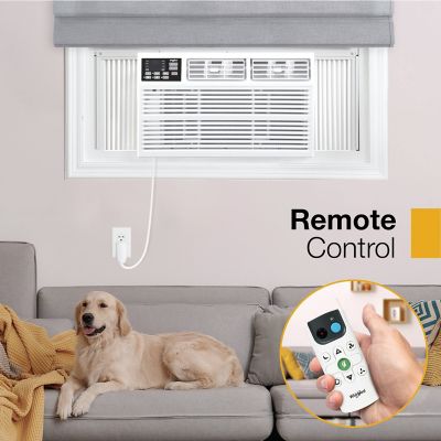 Image showing 4 th Whirlpool 24,000 BTU 230V Window-Mounted Air Conditioner with Remote Control, WHAW242CW