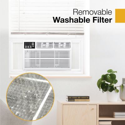 Image showing 5 th Whirlpool 24,000 BTU 230V Window-Mounted Air Conditioner with Remote Control, WHAW242CW