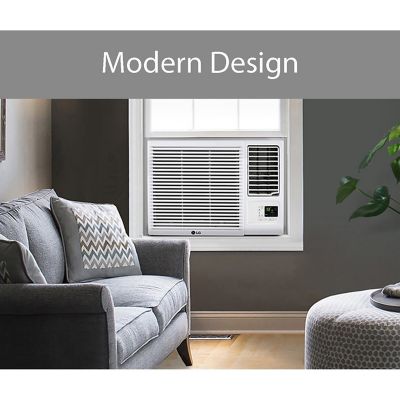 Image showing  23,000 BTU 230V Window-Mounted Air Conditioner with 11,600 BTU Supplemental Heat Function
