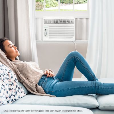 Image showing 6 th Keystone 8,000 BTU 115V Window Air Conditioner with 3,500 BTU Supplemental Heat Capability