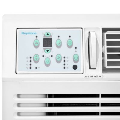 Image showing 12 th Keystone 18,800/18,400 BTU 230V Window Air Conditioner with 16,000 BTU Supplemental Heat Capability