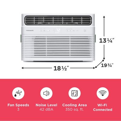 Image showing  115V Inverter Smart Window Air Conditioner, 350 sq. ft., 8,000 BTUs