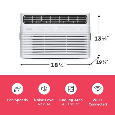 Image showing  115V Inverter Smart Window Air Conditioner, 450 sq. ft., 10,000 BTUs